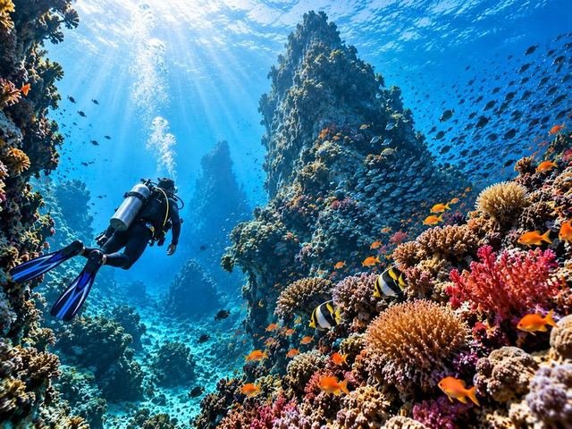 Scuba diving