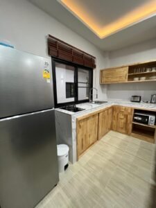 Equipped kitchen in the Koh Phangan villa
